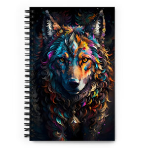 Spiral Notebook - Wolf