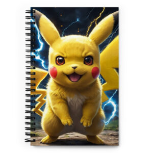 Spiral Notebook - Pikachu